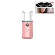 Load image into Gallery viewer, Portable Hydrating Mist Face Sprayer Facial Nebulizer Steamer USB Moisturizing Skin Care Mini 30ml Spray Beauty