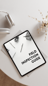 Field Inspector Guide | Digital Download | Step-by-Step Inspection Guide